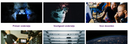 Mooie pagina met open materiaal over cybercrime