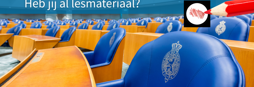 Met leerlingen in gesprek over de Tweede kamerverkiezingen